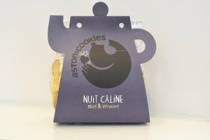 Biscuits Nuit Câline miel verveine ASTON'S COOKIES chez IDÉFIX Toilettage